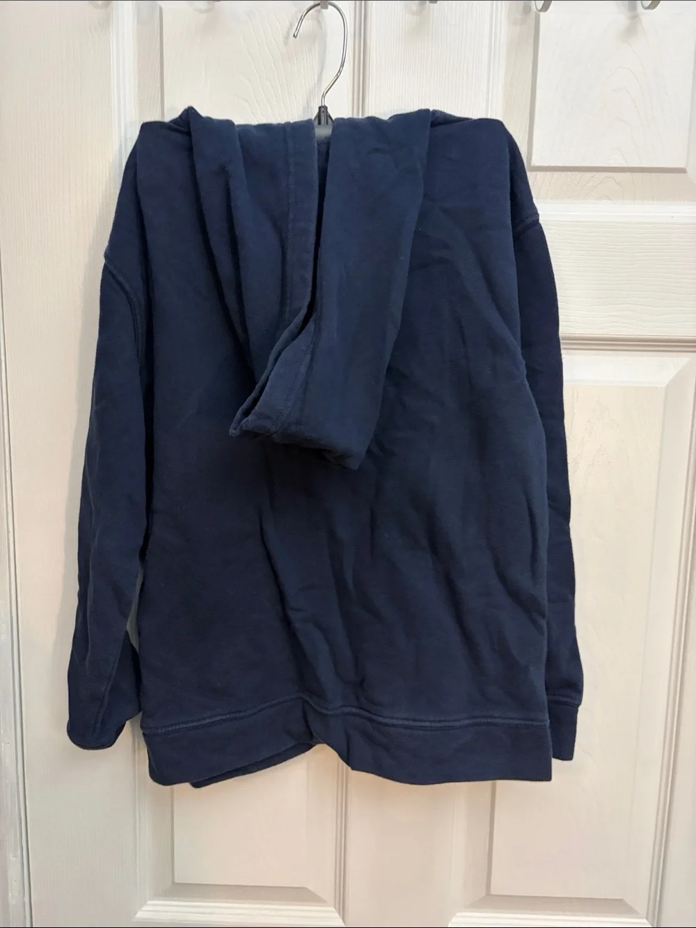 Old Navy Navy Blue Kids Hooded Sweatshirt